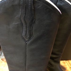 Frye tall boots .. just too big for me